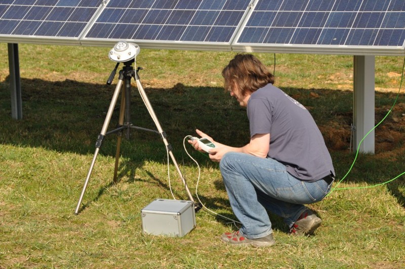 Kontrola fotovoltaických elektráren (Ekowatt Č. Budějovice)