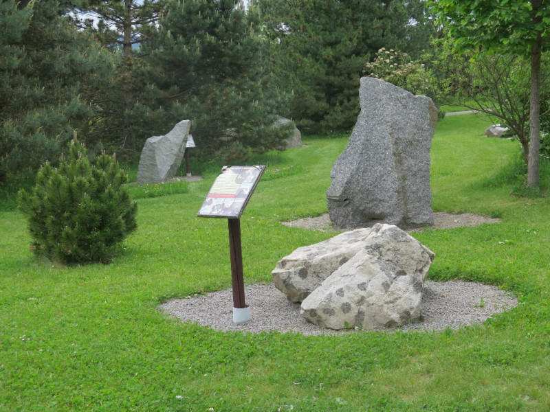 Geologická expozice jihočeských hornin